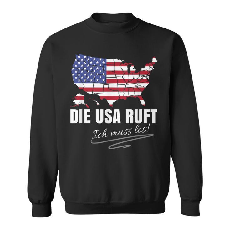 Emigration Usa Farewell Gadgets America Emigrant Sweatshirt