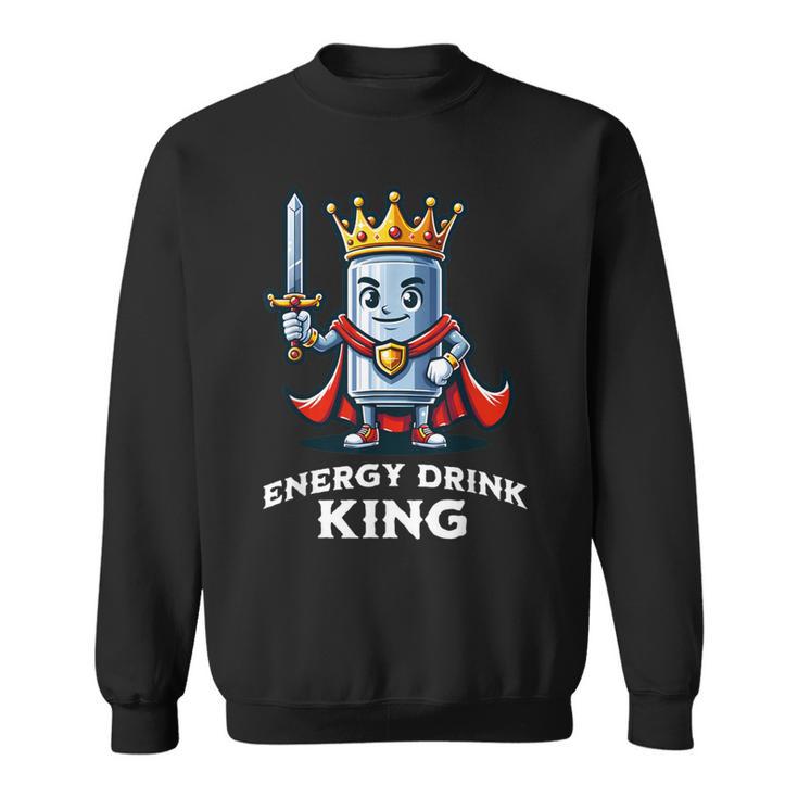 Energy Drink King Tin Energy Drink Sweatshirt