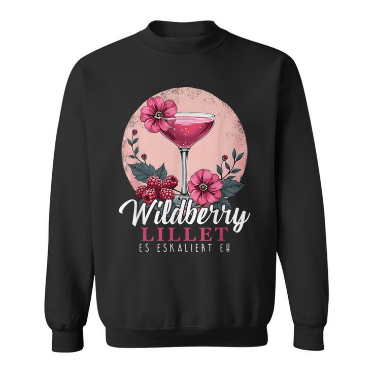 Es Eskaliert Eh Sommer Cocktail Party Wildberry Lillet Damen Sweatshirt