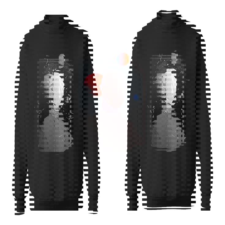 Faceless Man Planet Astronaut -Astral Cosmic Space Sweatshirt