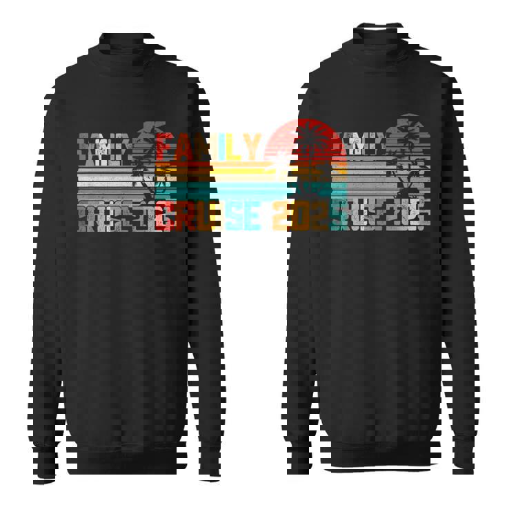 Family Cruise 2025 Beach Matching Summer Vacation Sweatshirt