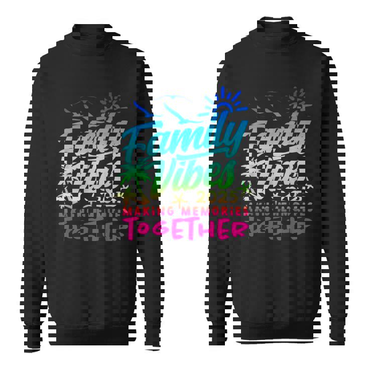 Family Vacation 2025 Beach Matching Family Summer Vacation Sweatshirt