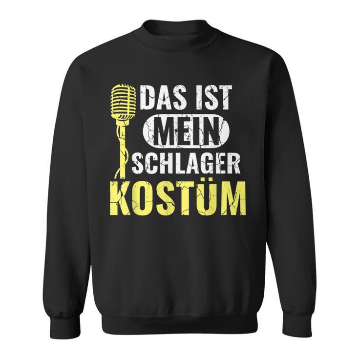 Fancy Dress Folk Music Das Ist Mein Schlager Costume Sweatshirt