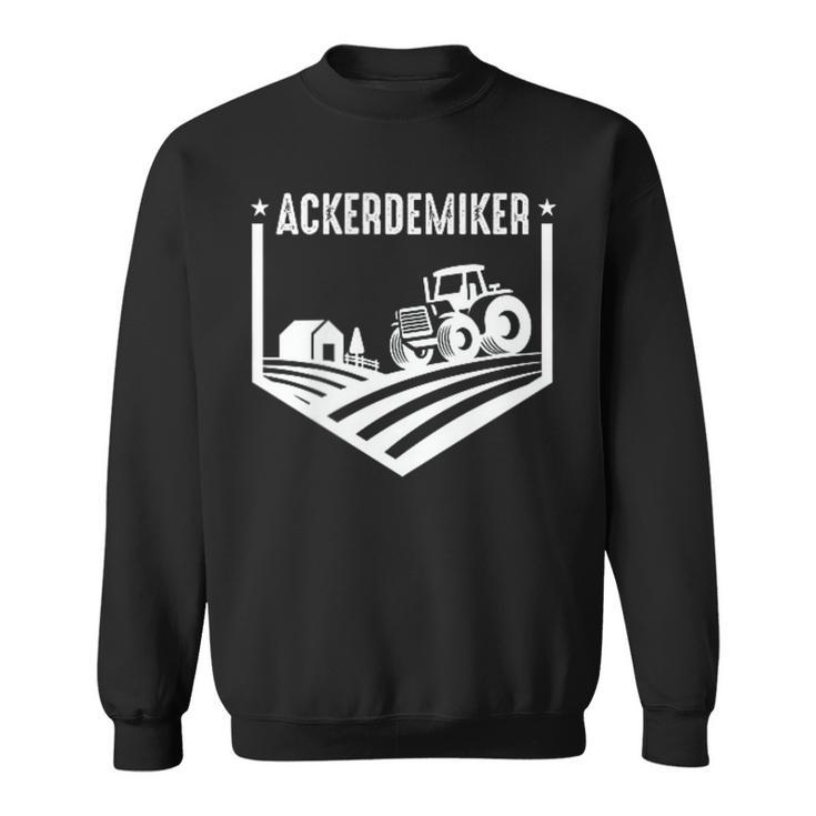 Farmer Tractor Lovers Farmers Child Pocket Print Farmers Demic Sweatshirt