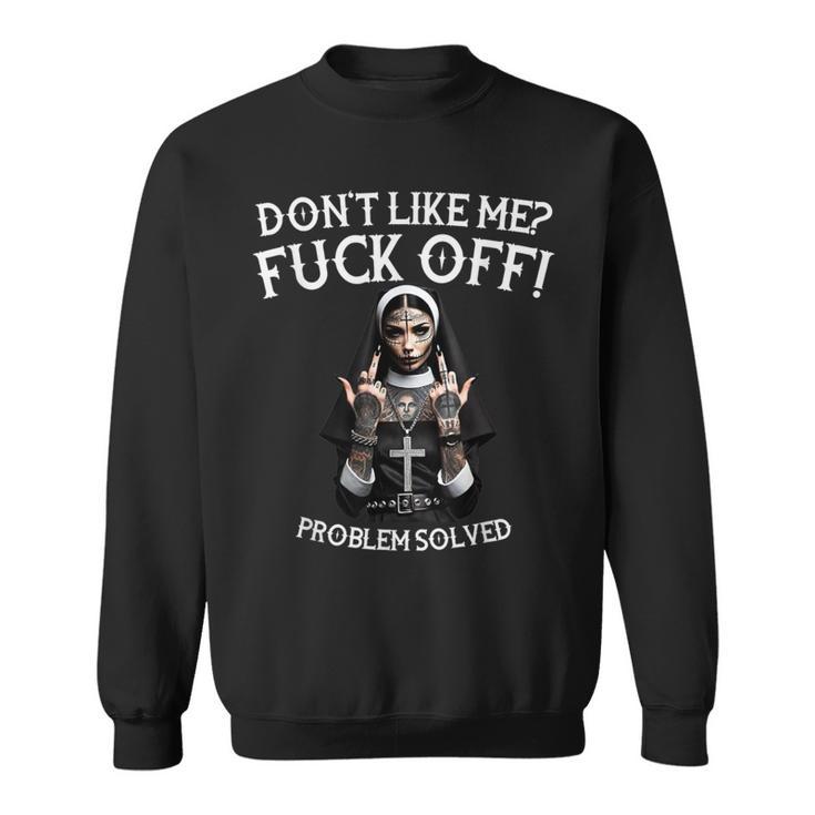 Fearless Nun Rebellion With Style Sweatshirt