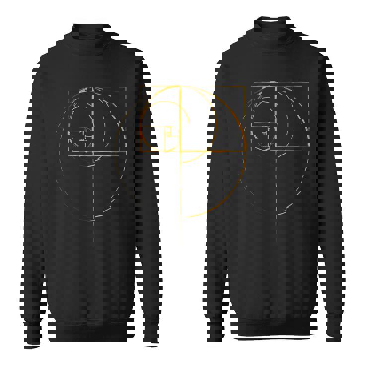 Fibonacci Círculo Dorado Ratio Camisa de entrenamiento