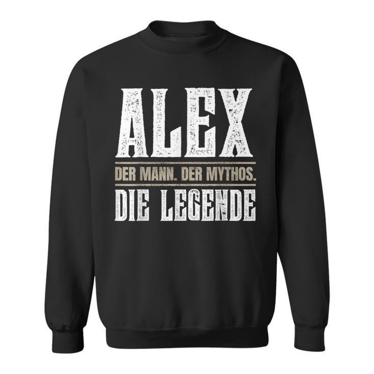 First Name Alex Name Alex Sweatshirt