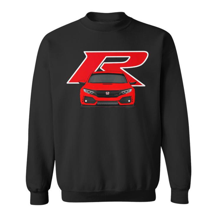 Fk8 Civic Type R Rally Red Sweatshirt