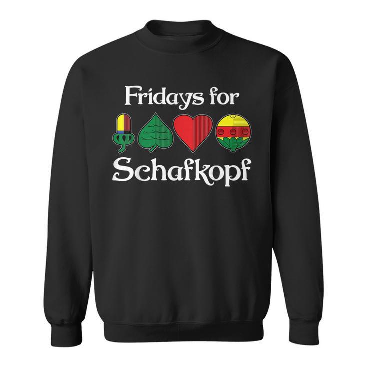 Fridays For Schafkopf Double Head Sweatshirt