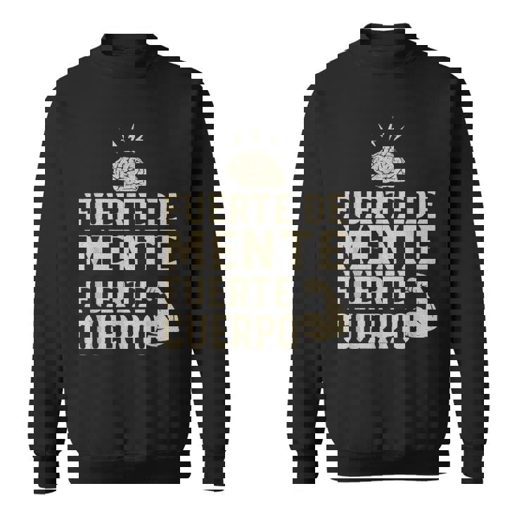 Fuerte De Mente Fuerte De Cuerpo Gimnasio Fitness Camisa de entrenamiento