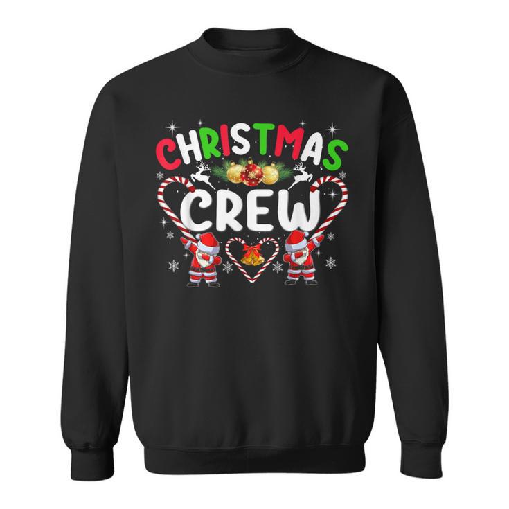 Christmas Crew Santa Dabbing Family Pyjamas Sweatshirt