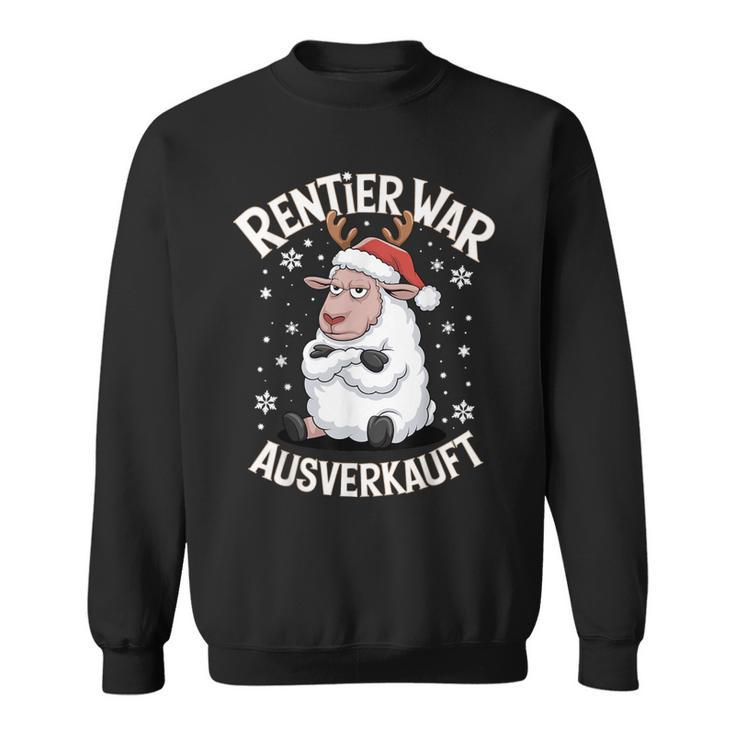 Christmas Sheep Reindeer Was Out Sold Out Sweatshirt