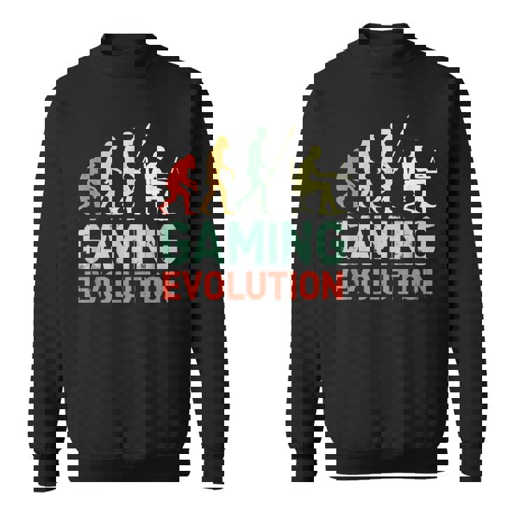 Gaming Evolution Humorideojuego Diciendo Divertido Gamers Camisa de entrenamiento