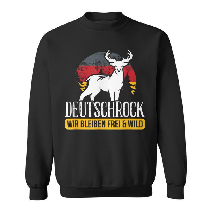 German Rock Wir Bleibfrei & Wild Sweatshirt