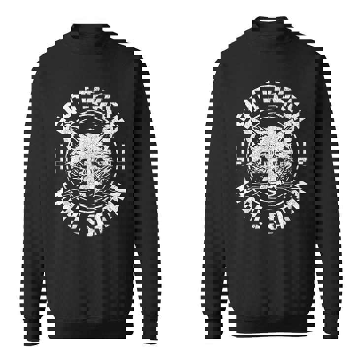 Gothic Raccoon Sweatshirt - Quirky Style with a Dark Twist