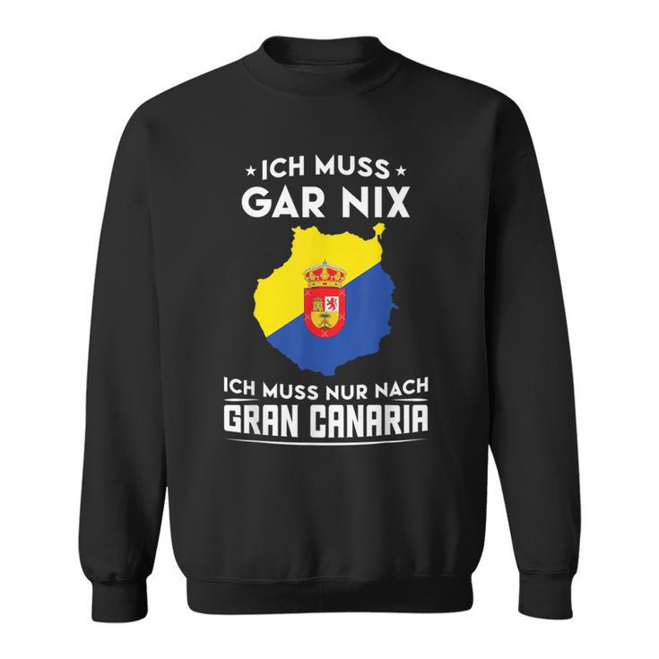 Gran Canaria Flag Travel Sweatshirt