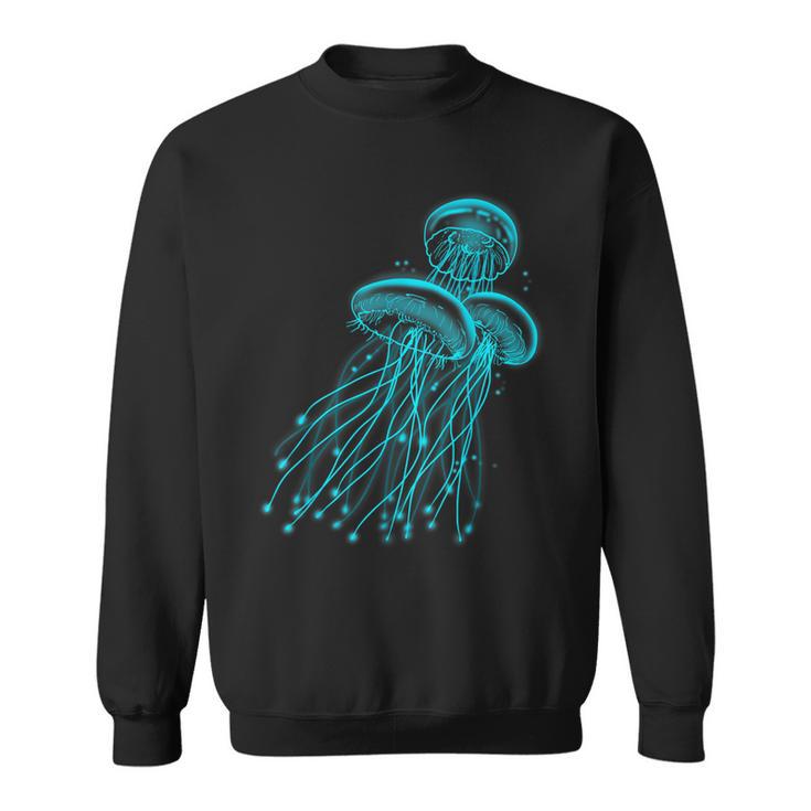 Graphique Drôle De Méduse Océan Sweater e