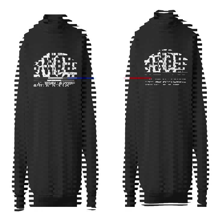 Grenoble France Coordonnées Gps Sweater e