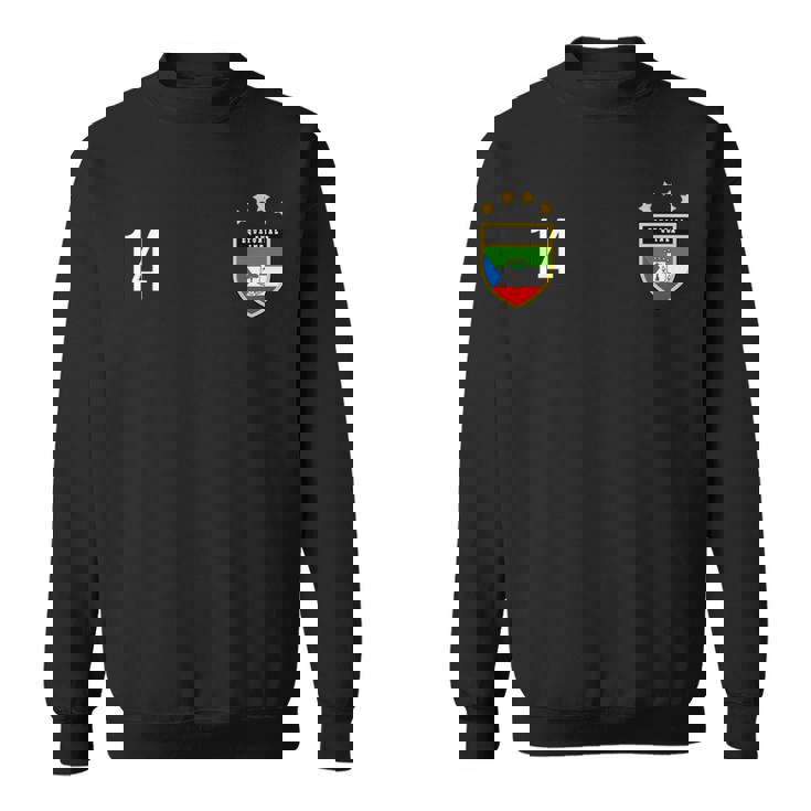 Guinea Ecuatorial Número 14 Sports Jersey Fútbol Catorce Camisa de entrenamiento