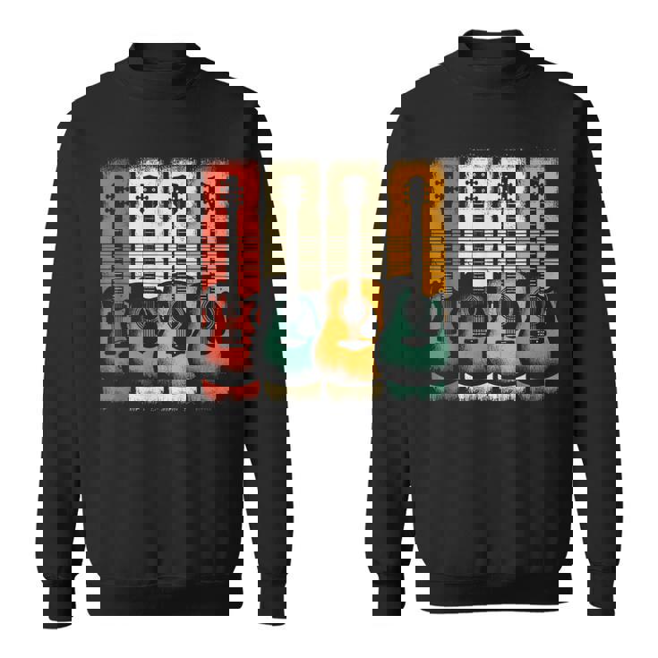 Guitars Music Vintage Guitar Sweatshirt