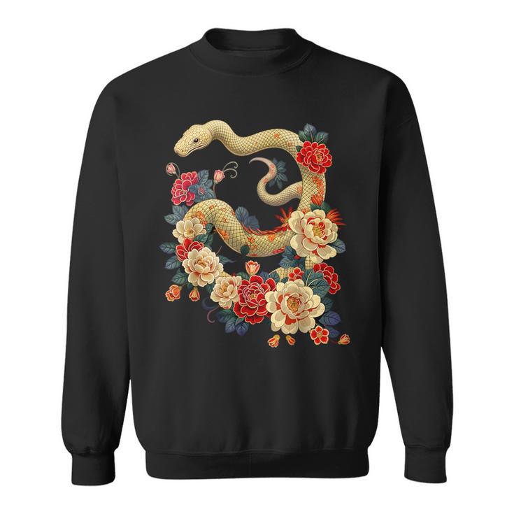 Happy Lunar New Year 2025 Year Of The Snake Zodiac Sweatshirt