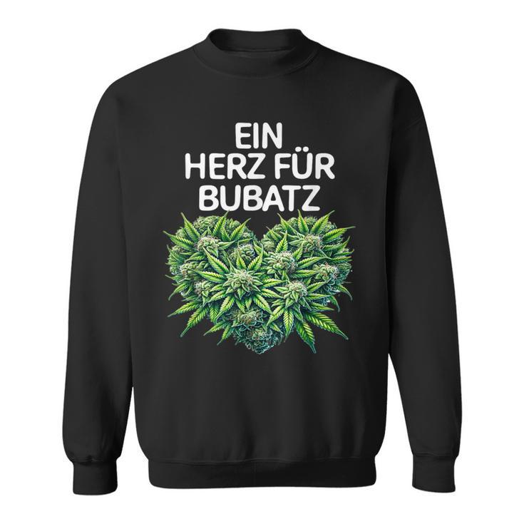 A Heart For Bubatz Bubatz Saying With Heart Bubatz Sweatshirt