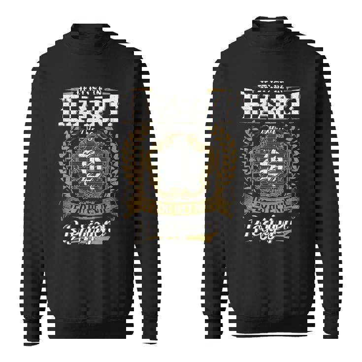 Het Is Een Hart Ding Je Zou Het Niet Begrijpen Hart Naam Sweatshirt