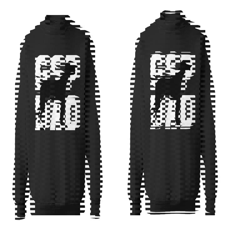 Hombre Puntero Inglés De Pelo Corto Regalo Gsp Dad Silhouette Camisa de entrenamiento