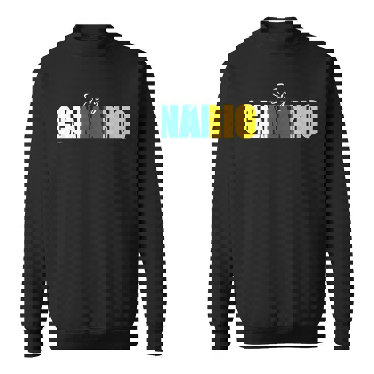 Hombre Soy Canario Diseño Con La Bandera De Canarias Camisa de entrenamiento
