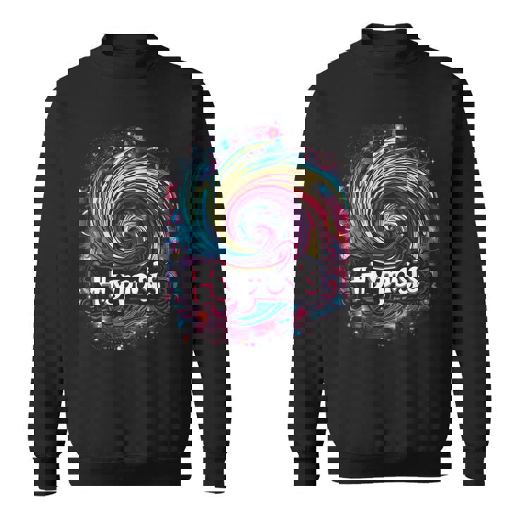 Hypnosis In Rainbow Colors With Cosmic Hallucinations Premium Sweatshirt