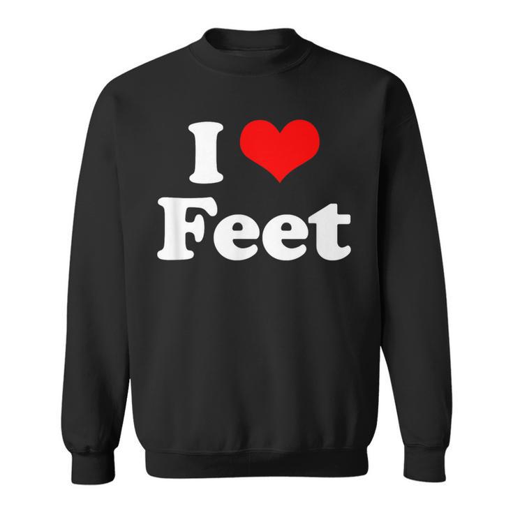 Ich Liebe Füße Ich Liebe Füße Sweatshirt