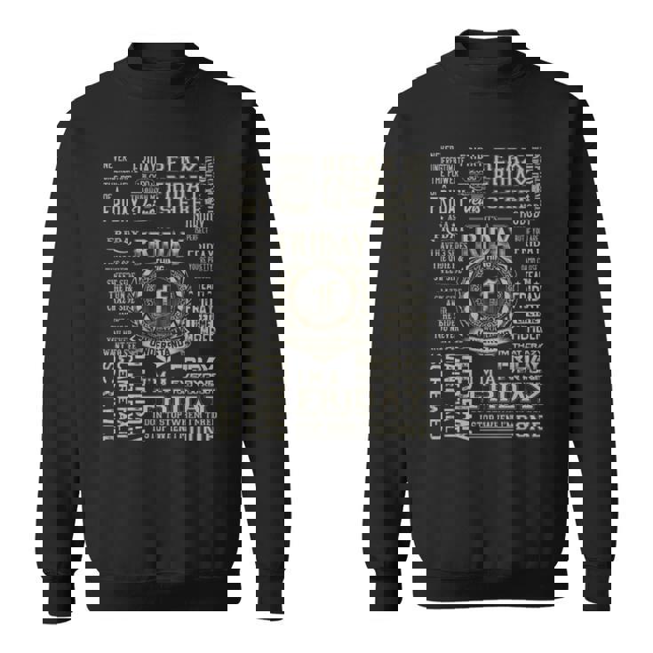 It's A Friday Thing Friday Name Sweatshirt