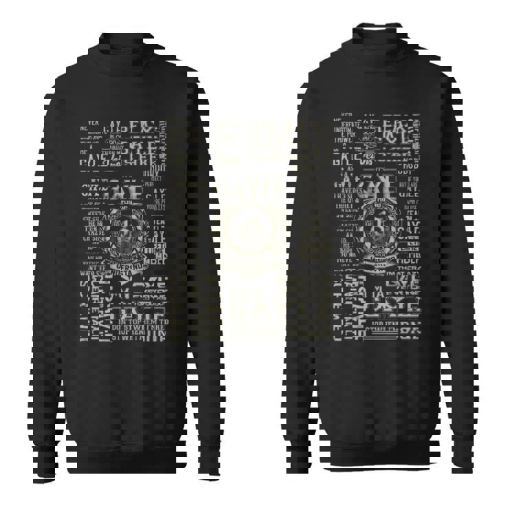 It's A Gayle Thing Gayle Name Sweatshirt