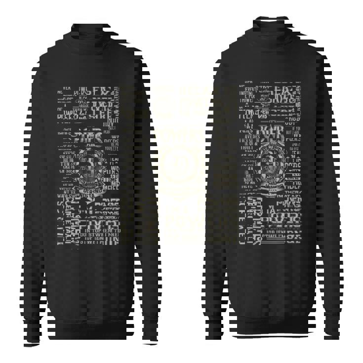 It's A Powers Thing Powers Name Sweatshirt