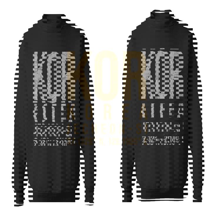 Jecheon-Si Corée Sweater e