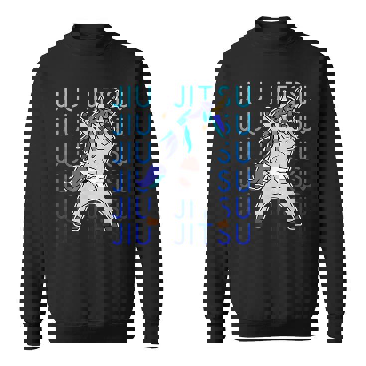 Jiu Jitsu Dabbing Unicornio Para Niñas Bjj Camisa de entrenamiento