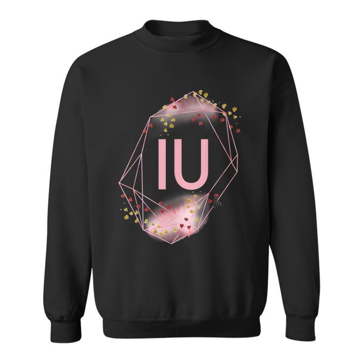 K-Pop Coréen I Love You Hand Letters Iu Together Sweater e