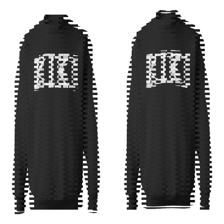 Kiki Classic Bold Font Kiki Birthday Sweatshirt