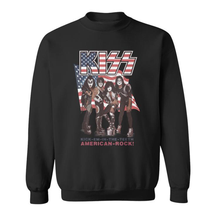 Kiss Kick Em In The Th Sweatshirt