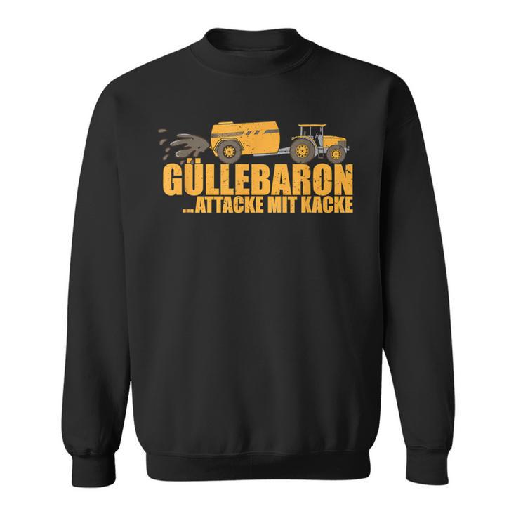 Landillage Güllebaron Attack With Poo Farmer Sweatshirt