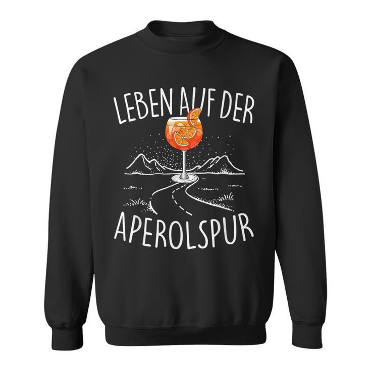 Leben Auf Der Aperolspur Official Spritz Club Aperollin' Sweatshirt