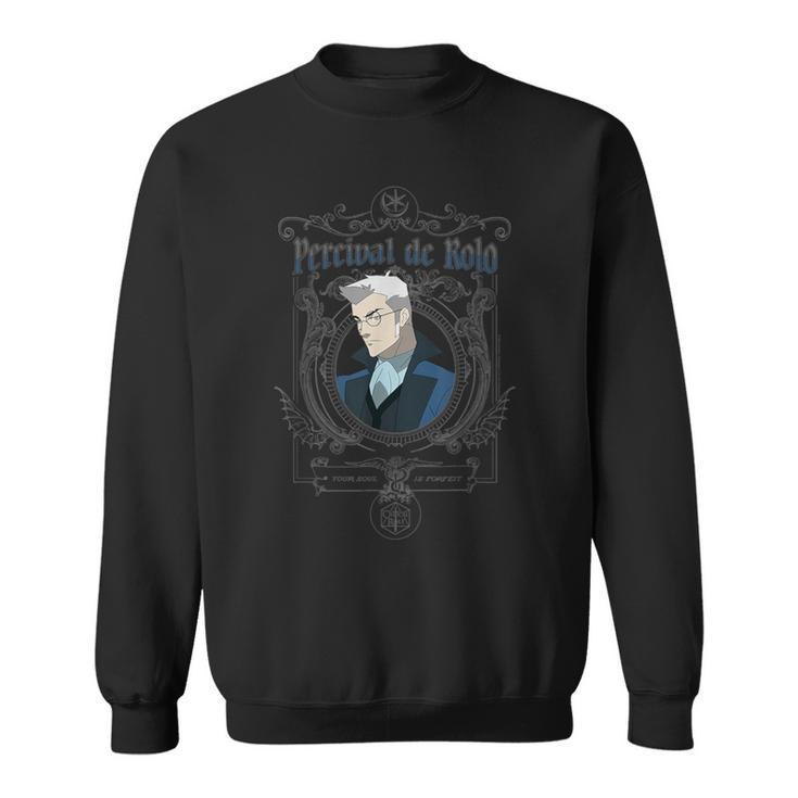 The Legend Ofox Machina Percy Gothic Frame Sweatshirt