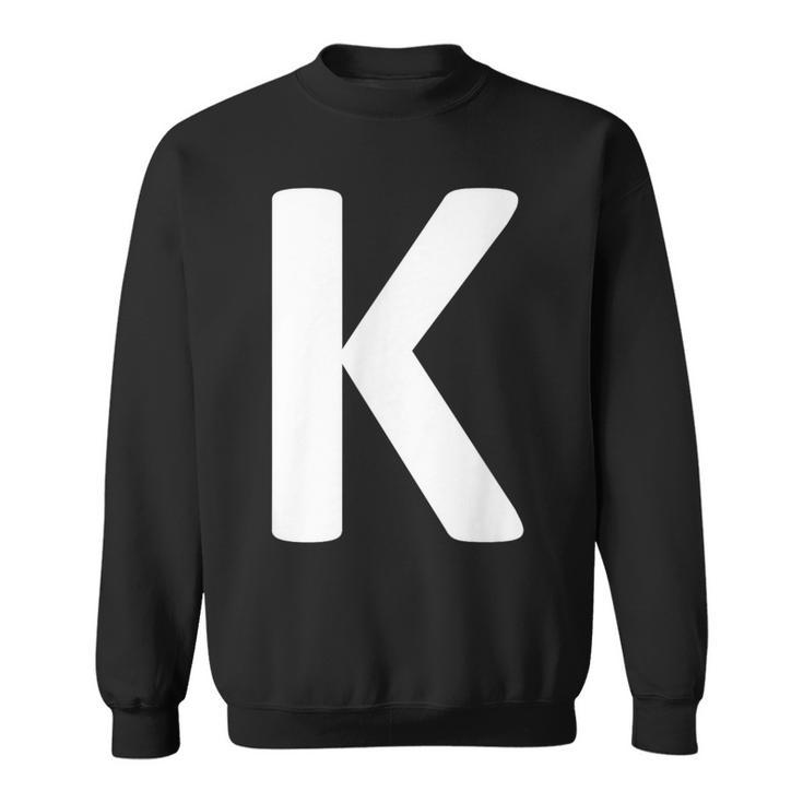 Letter K Sweatshirt