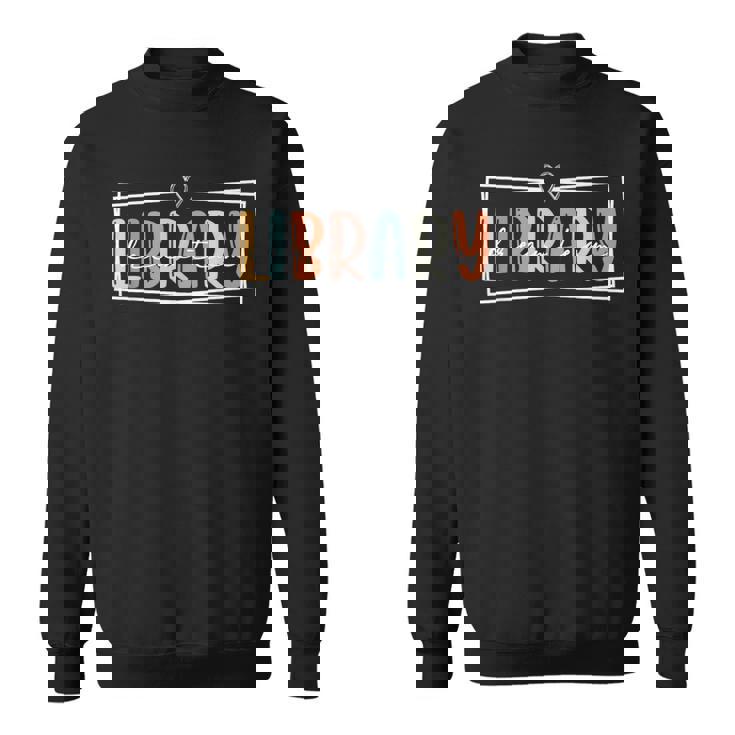 Library Dream Team Librarian Library Squad Crew Coac Sweater e