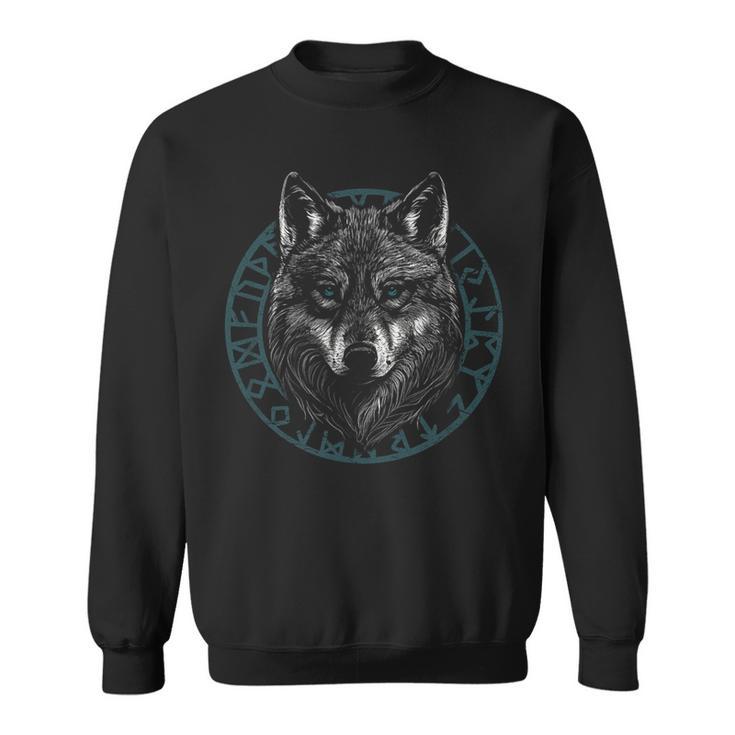 Lobo Ojos Azules Iconosikingos Camisa de entrenamiento