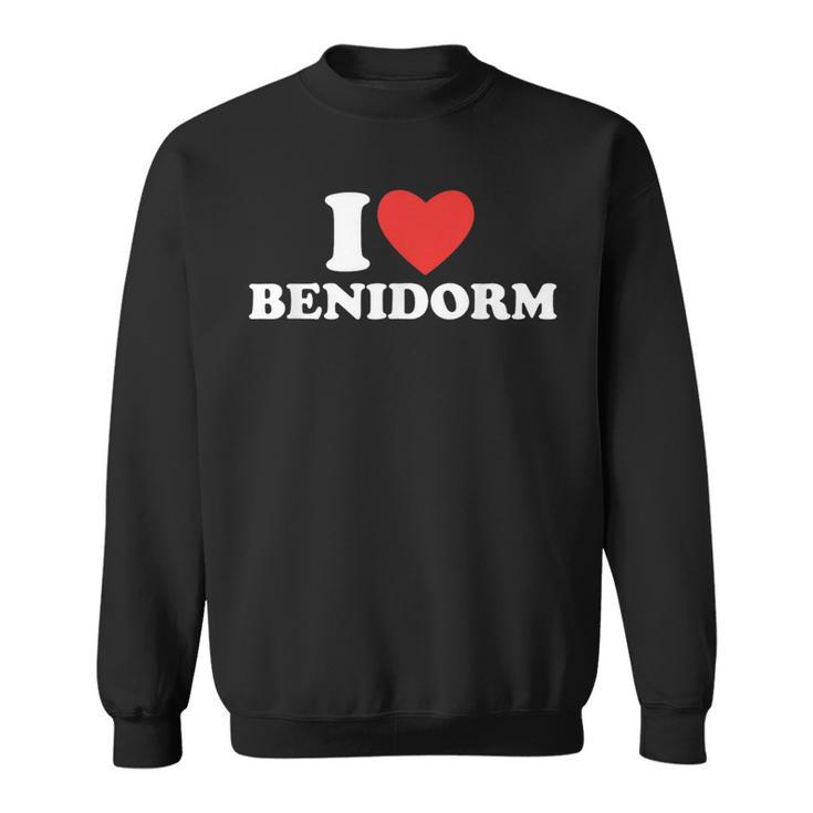 I Love Beni I Heart Ciudad De Benidorm España Benidorm Camisa de entrenamiento