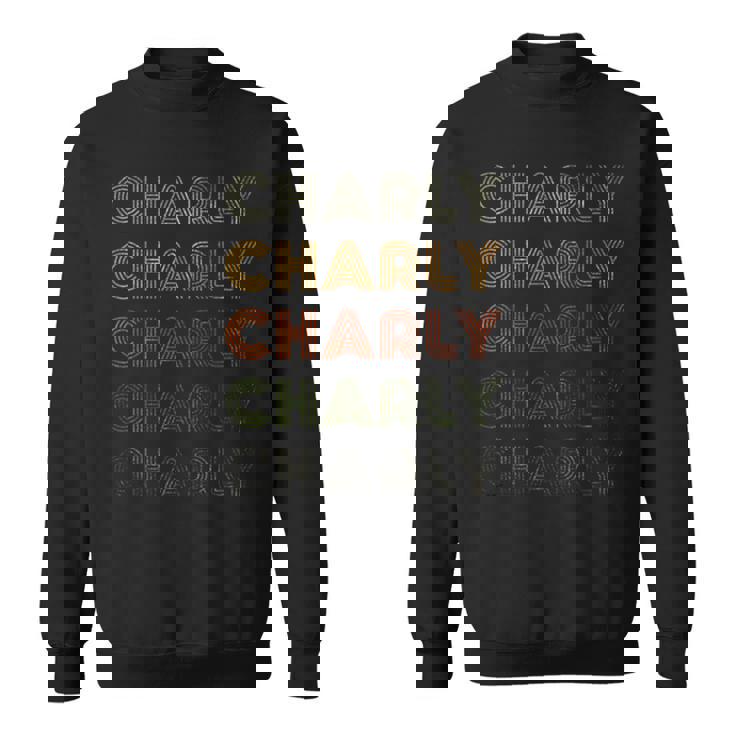 Love Heart Charly Grunge Estilointage Negro Charly Camisa de entrenamiento