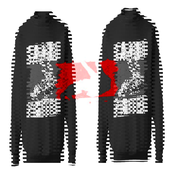 Luchador De Sambo Formación Artes Marciales Cazas Camisa de entrenamiento
