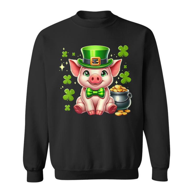 Lucky Pig New Year's Eve Pig New Year Lucky Pigs Sweatshirt