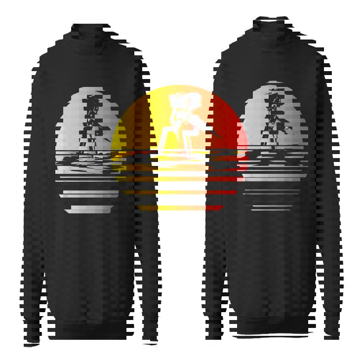 Mech Robot Synthwave Board Game Scythe Sweatshirt